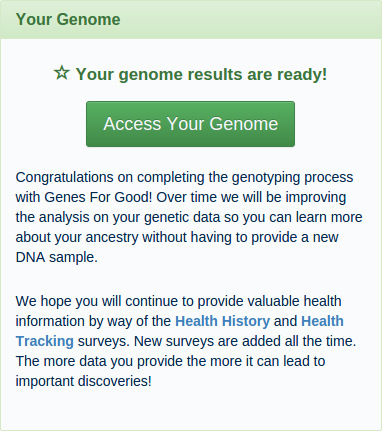 Your Genome Results Are Ready
